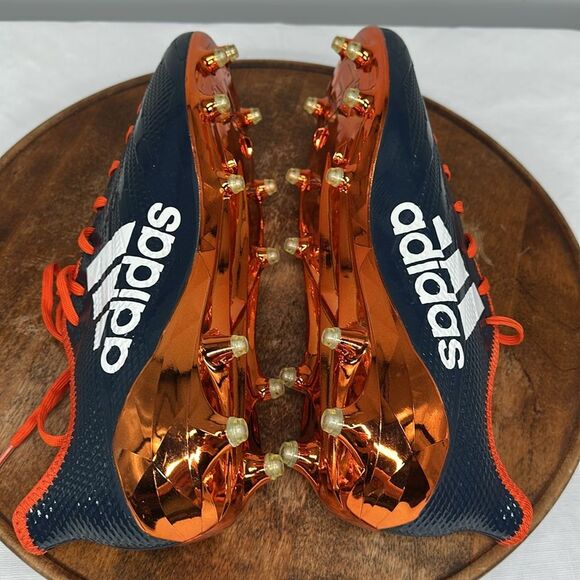 Adidas Shoes Mens 12 Adizero 5 Star 6.0 Cleats Blue Orange Soccer Sports main image 10